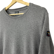 Load image into Gallery viewer, Paul and Shark Grey Crew Neck Sweater - Medium (M) PTP 20.75&quot;
