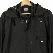 Load image into Gallery viewer, C.P Company Black Multi Pocket Goggle Jacket - 54 PTP 23.5&quot;
