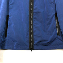 Load image into Gallery viewer, Paul and Shark Blue Nylon Shimmer Overshirt - Large (L) PTP 21.5&quot;
