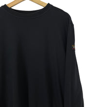 Load image into Gallery viewer, Paul and Shark Black Crew Neck Sweater - Extra Large (XL) PTP 24.25&quot;
