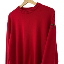 Load image into Gallery viewer, Paul and Shark Bretagne Red Crew Neck Sweater - Small (S) PTP 21&quot;
