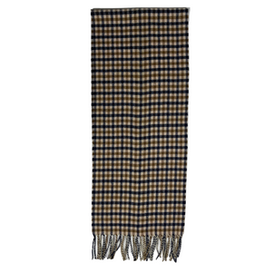 Aquascutum Classic House Check 100% Lambswool Scarf - One Size Fits All