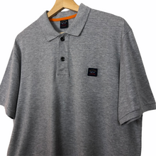 Load image into Gallery viewer, Paul and Shark Grey Short Sleeved Polo - Large (L) PTP 23.5&quot;
