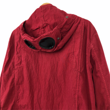 Load image into Gallery viewer, C.P Company Red Goggle Hooded Overshirt - Extra Large (XL) PTP 22.25&quot;
