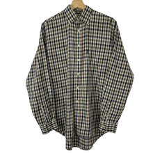 Load image into Gallery viewer, Aquascutum House Check Long Sleeved Shirt - Small (S) PTP 22.5&quot;
