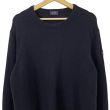 Load image into Gallery viewer, Paul and Shark Navy Crew Neck Wool Sweater - Large (L) PTP 21.5&quot;
