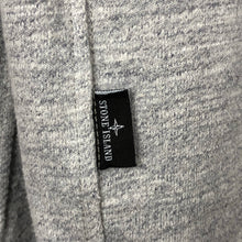 Load image into Gallery viewer, Stone Island Grey Crew Neck Compass Logo Sweater - Medium (M) PTP 20.5&quot;
