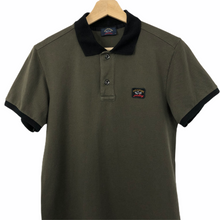 Load image into Gallery viewer, Paul and Shark Khaki Short Sleeved Polo - Small (S) PTP 19&quot;
