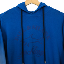 Load image into Gallery viewer, Paul and Shark Blue Logo Pullover Hoody - Large (L) PTP 22&quot;
