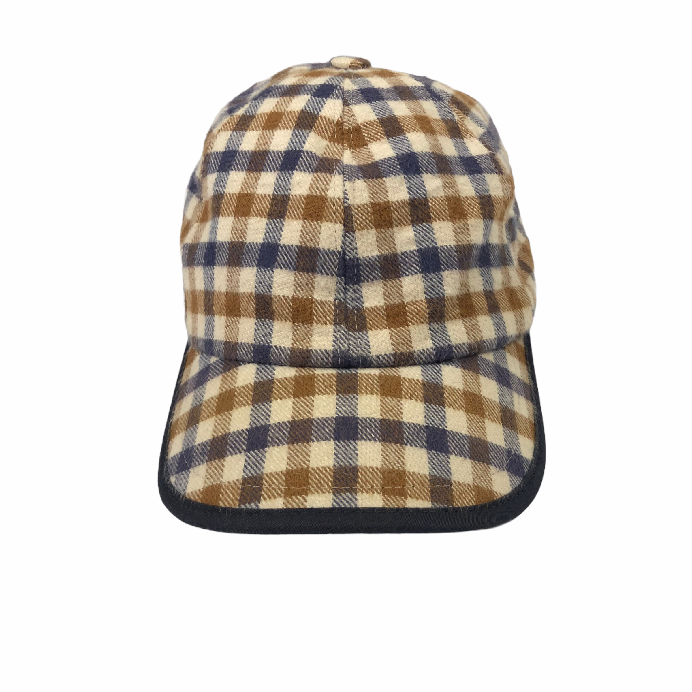 Aquascutum House Check Fitted Cap Medium M SWADS