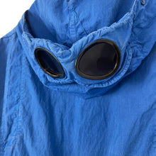 Load image into Gallery viewer, C.P Company Blue Goggle Hooded Overshirt - Triple Extra Large (XXXL) PTP 26&quot;
