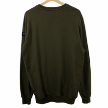 Load image into Gallery viewer, Paul and Shark Khaki Crew Neck Sweater - Large (L) PTP 22.5&quot;
