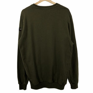 Paul and Shark Khaki Crew Neck Sweater - Large (L) PTP 22.5"