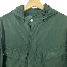 Load image into Gallery viewer, C.P Company Green Goggle Hooded Overshirt - Extra Large (XL) PTP 21.5&quot;
