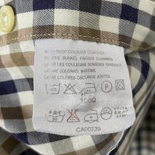 Load image into Gallery viewer, Aquascutum House Check Long Sleeved Shirt - Large (L) PTP 24.5&quot;
