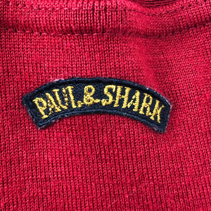 Vintage Paul and Shark Red Bretagne Sweater - Extra Large (XL) PTP 25"