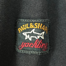 Load image into Gallery viewer, Paul and Shark Black Crew Neck Sweater - Medium (M) PTP 20.5&quot;
