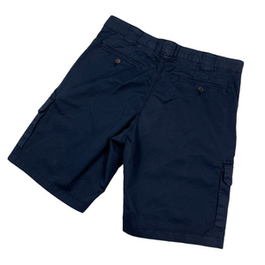 Paul and Shark Navy Bermuda Cargo Shorts - W 34"