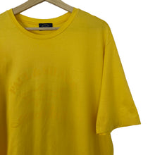 Load image into Gallery viewer, Paul and Shark Yellow Short Sleeved Logo T-Shirt - Extra Large (XL) PTP 24.25&quot;
