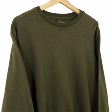 Load image into Gallery viewer, Paul and Shark Khaki Crew Neck Sweater - Large (L) PTP 22.5&quot;
