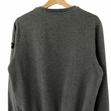 Load image into Gallery viewer, Paul and Shark Grey Logo Crew Neck Sweater - Medium (M) PTP 21.5&quot;
