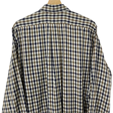 Load image into Gallery viewer, Aquascutum House Check Long Sleeved Shirt - Large (L) PTP 24.5&quot;
