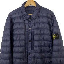 Load image into Gallery viewer, Stone Island Quilted Micro Yarn Down Puffer Overshirt - Double Extra Large (XXL) PTP 24.75&quot;
