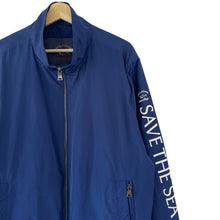 Load image into Gallery viewer, Paul and Shark Blue Save The Sea Jacket - Double Extra Large (XXL) PTP 26.25&quot;
