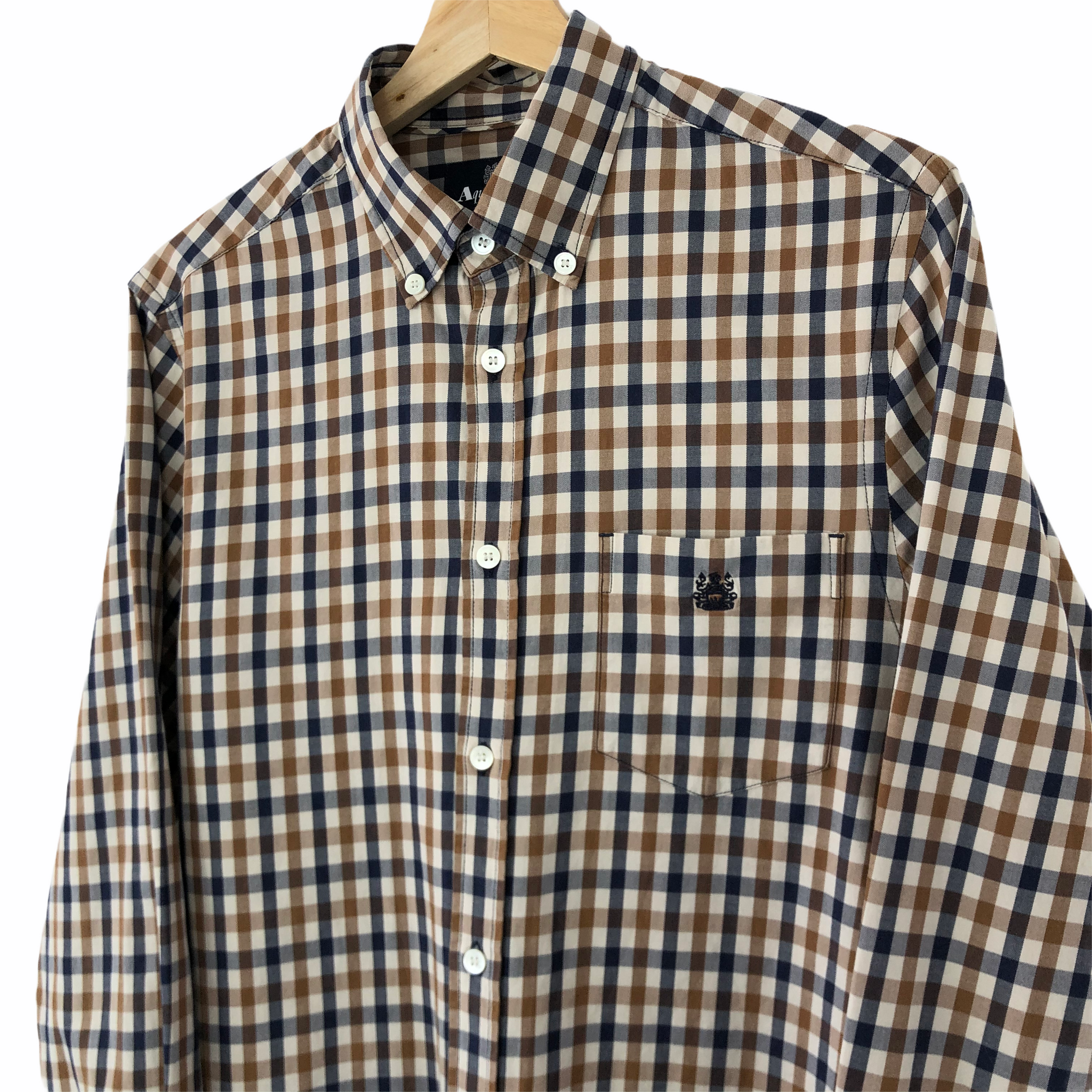Aquascutum long top sleeve shirt