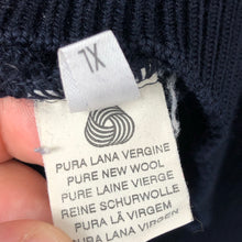 Load image into Gallery viewer, Vintage Paul and Shark Navy Bretagne Roll Neck - Extra Large (XL) PTP 25.5&quot;
