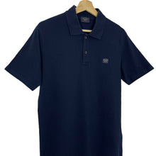 Load image into Gallery viewer, Paul and Shark Navy Short Sleeved Polo - Large (L) PTP 20&quot;
