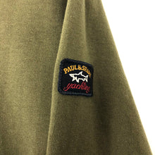 Load image into Gallery viewer, Paul and Shark Khaki Crew Neck Sweater - Large (L) PTP 22.5&quot;
