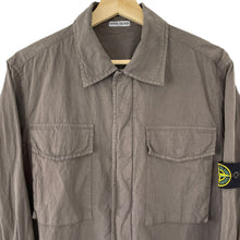 Load image into Gallery viewer, Stone Island Grey Double Pocket Overshirt - Large (L) PTP 21.75&quot;
