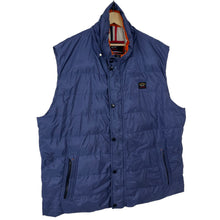 Load image into Gallery viewer, Paul and Shark Blue Down Fill Gilet Body Warmer - Six Extra Large (6XL) PTP 29&quot;
