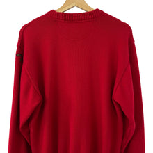 Load image into Gallery viewer, Paul and Shark Bretagne Red Crew Neck Sweater - Small (S) PTP 21&quot;
