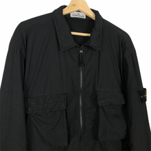 Load image into Gallery viewer, Stone Island Black Double Pocket Overshirt - Double Extra Large (XXL) PTP 25.75&quot;
