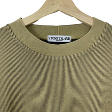 Load image into Gallery viewer, Stone Island Crew Neck Embroidered Logo Sweater - Large (L) PTP 22&quot;
