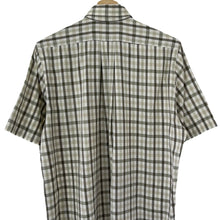 Load image into Gallery viewer, Aquascutum House Check Short Sleeved Shirt - Small (S) PTP 21.75&quot;
