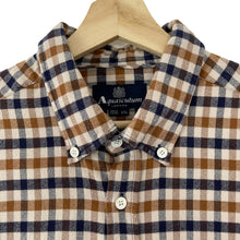 Load image into Gallery viewer, Aquascutum House Check Flannel Long Sleeved Shirt - Double Extra Large (XXL) PTP 23.25&quot;
