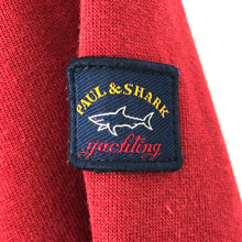 Load image into Gallery viewer, Paul and Shark Red Half Zip Pullover Sweater - Large (L) PTP 22&quot;
