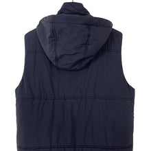 Load image into Gallery viewer, Ma.Strum Navy Hooded Harrier Field Gilet Body Warmer - Medium (M) PTP 22.5&quot;
