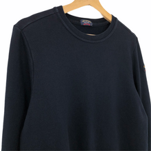 Load image into Gallery viewer, Paul and Shark Navy Crew Neck Logo Sweater - Medium (M) PTP 20&quot;
