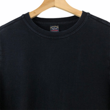 Load image into Gallery viewer, Paul and Shark Navy Logo Crew Neck Sweater - Medium (M) PTP 20&quot;
