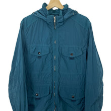 Load image into Gallery viewer, C.P Company Teal Multi Pocket Nysack Goggle Jacket - 50 PTP 20&quot;
