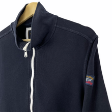 Load image into Gallery viewer, Paul and Shark Navy Full Zip Up Track Top - Large (L) PTP 21&quot;
