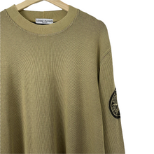 Load image into Gallery viewer, Stone Island Crew Neck Embroidered Logo Sweater - Large (L) PTP 22&quot;
