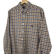 Load image into Gallery viewer, Aquascutum House Check Long Sleeved Shirt - Large (L) PTP 22&quot;
