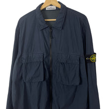 Load image into Gallery viewer, Stone Island Dk Navy Double Pocket Overshirt - Double Extra Large (XXL) PTP 26.25&quot;
