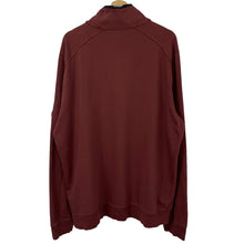 Load image into Gallery viewer, C.P Company Burgundy Half Zip Lens Pullover - Triple Extra Large (XXXL) PTP 26.5&quot;
