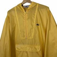 Load image into Gallery viewer, Vintage Yellow Lacoste Izod Half Zip Cagoule - Extra Large (XL) PTP 26.75&quot;
